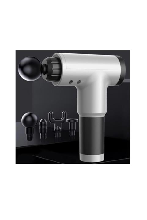 Lux Elite Masaj Tabancası 4 Başlıklı