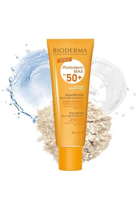 Bioderma Photoderm Max Aquafluide Spf 50 Faktör 40 Ml Renksiz Güneş Kremi