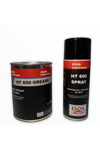 Esoil Ht600 Yüksek Isıya Dayanıklı Gres 1kg Ve 400 ml Sprey Set