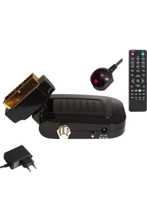 Mashotrend Botech Piko 100s Gold Başlıklı Mini Scart Uydu Alıcısı - Gizli Uydu