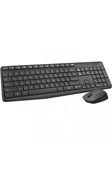 logitech Logıtech Mk235 Türkçe Kablosuz Koyu Grı Q Klavye+mouse