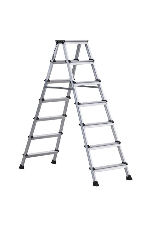 Çağsan Merdiven Çağsan 7 Basamaklı Olimpos Çift Çıkışlı Alüminyum Merdiven (ol7)