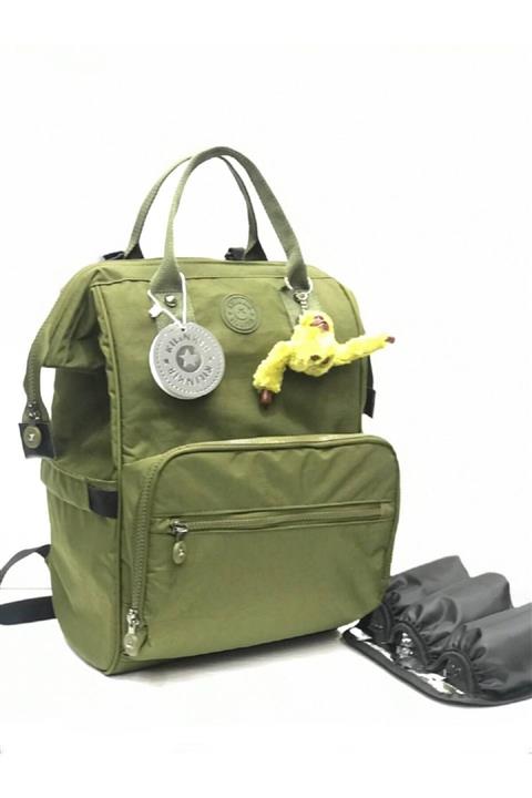 Klinkır Biberon Koyma Aparatlı Puset Askı Aparatlı Sıvı Geçirmez Anne-bebek Bakım Sırt Çantası