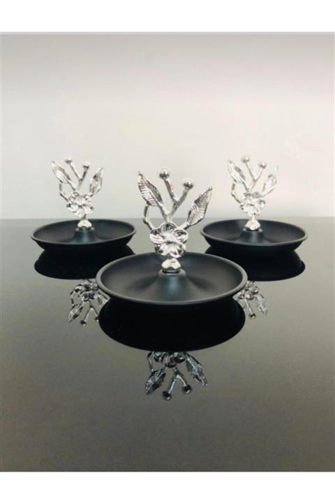 BUSRA'S HOME 3lüjapon Gülü Lokumluk Gümüş