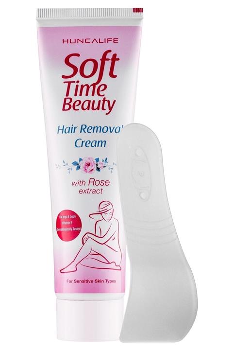 Huncalife Tüy Dökücü Krem - Soft Time Beauty Gül Özlü 100 Ml 8690973716750