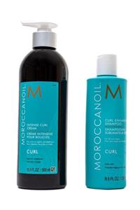 Moroccanoil Curl Enhancing Şampuan 250 ml + Intense Curl Krem 500 ml