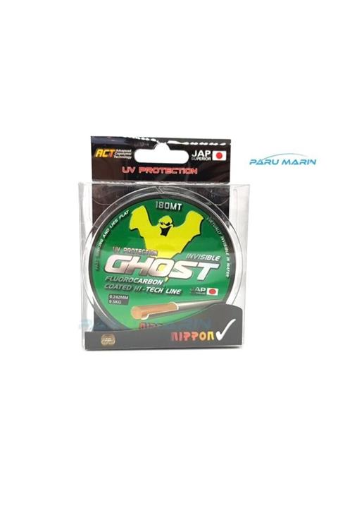 NIPPON Ghost 0.24mm 9.5kg 180m. Florokarbon Misina