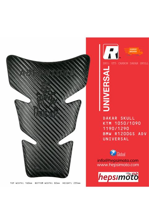 RubbaTech Ut5 Carbon Dakar Scull Ktm
