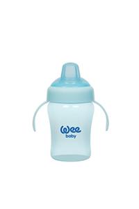 Wee Baby Colurful Akıtmaz Kulplu Antikolik Bardak 240 Ml - Mavi