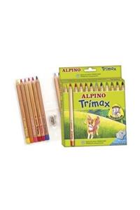 Alpino Çocuk Alpino Trimax 12 Li Jumbo Kalın Kuru Boya