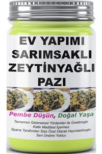 SPANA Sarımsaklı Zeytin Yağlı Pazı Ev Yapımı Katkısız 330gr