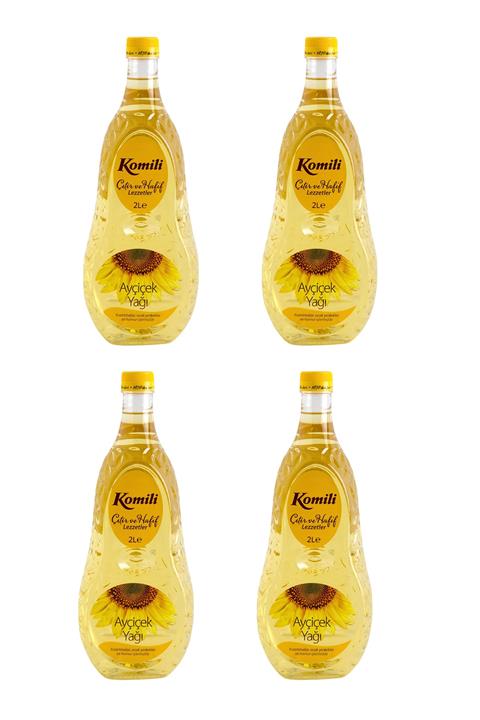Komili Yağ Komili Ayçiçek Yağı 2 Lt 4 Adet