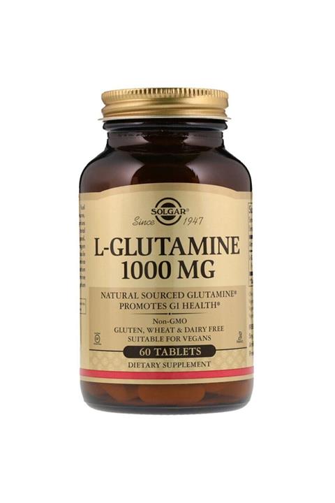 Solgar L-glutamine 1000 Mg 60 Tablet