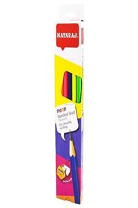 Faber Castell NATARAJ NEON ÜÇGEN KURŞUN KALEM 12 Lİ