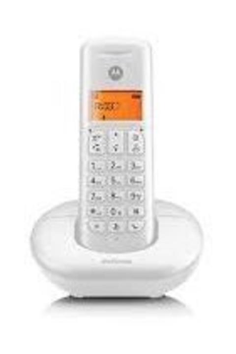 Motorola E201 Dect Telsiz Telefon Beyaz