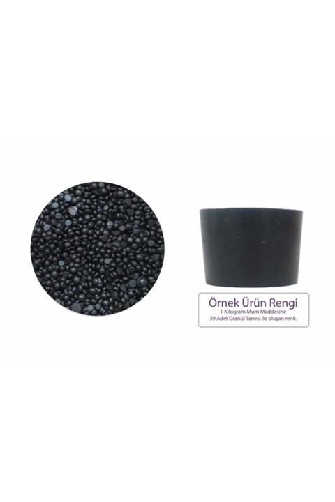 NETTENS Siyah Mum Boyası - Siyah Granül Mum Boyası - Yağ Bazlı 5 Gram