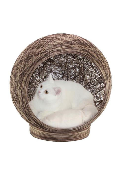 Alpi Kedi Ve Küçük Irk Köpek Yuvası Yastığı Yatağı Evi Sweet Coffie