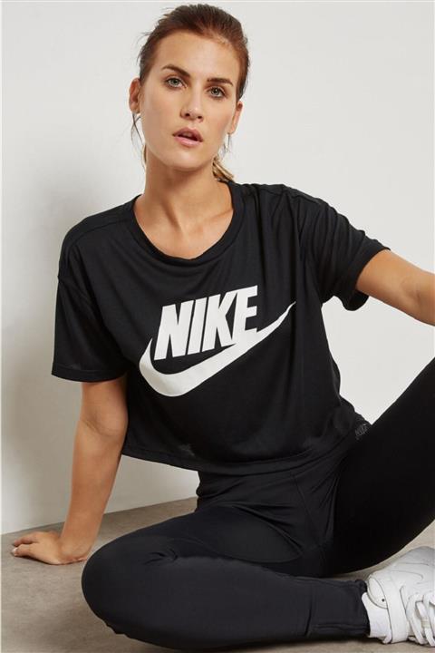 Nike Nsw Swoosh Top Crop Loose Fit Kısa Kollu Tişört