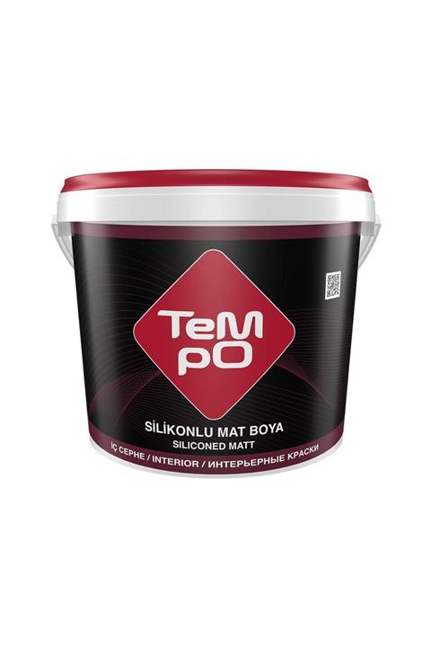 Tempo Silikonlu Mat Iç Cephe Duvar Boyası 20 Kg Renk:kumbeji