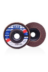 Taf Alüminyum Oksit Düz Flap Disk 180 X 22 Mm 60 Kum 20'li Paket Endüstriyel Seri