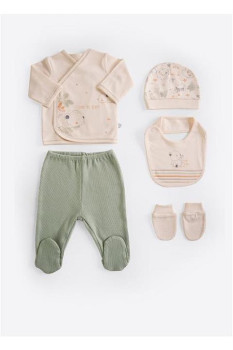 kitikate Organik Big Bear 5'li Zıbın Set S23254