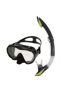 BERMUDA Profesyonel Silikon Maske Snorkel Dalış Seti - 299-55