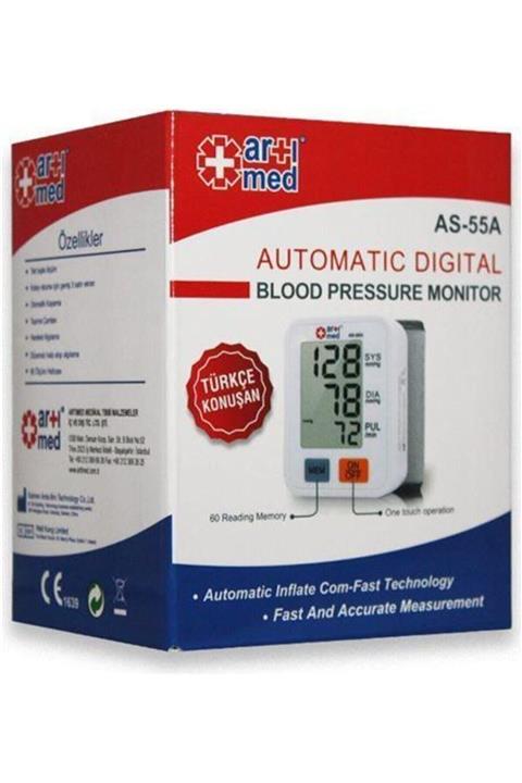 ARTİMED Artımed As-35w Otomatik Digital Tansiyon Ölçüm Aleti Türkçe Konuşan