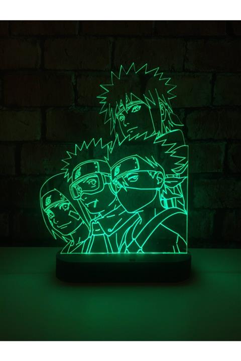 PETRADESIGN Naruto & Rin Obito Kakashi Minato & Team Minato Anime Lamba