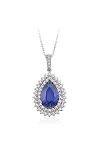 Emel Pırlanta 8.33 Ct. Pırlanta Safir Küpe