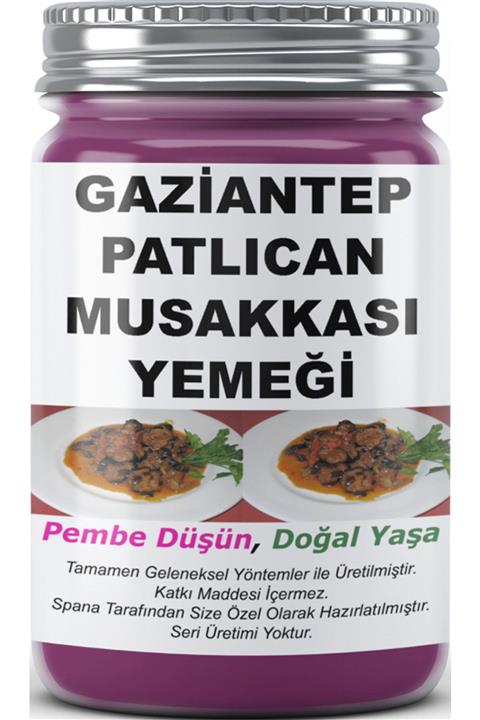 SPANA Gaziantep Patlıcan Musakkası Yemeği Ev Yapımı Katkısız 330gr