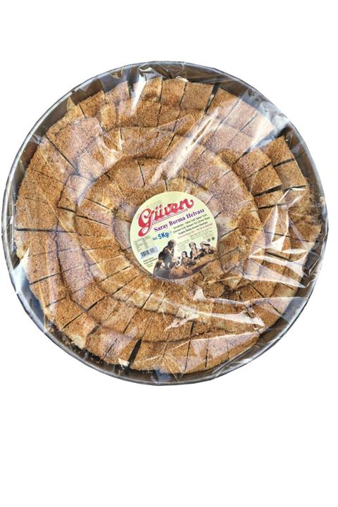 GÜVEN Saray Burma Helvası Tepside 5 Kg