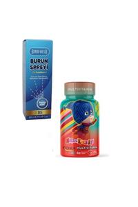 RINOFRESH Panthenol Burun Spreyi 20 ml  Çocuklar Için Kids Multıvıtamın 62 Çiğneme