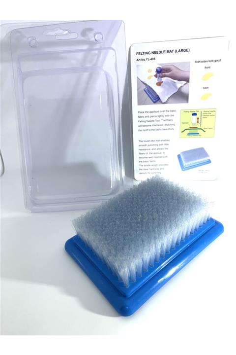 Rengarenk tuhafiye ve hobi Keçe Fırçası