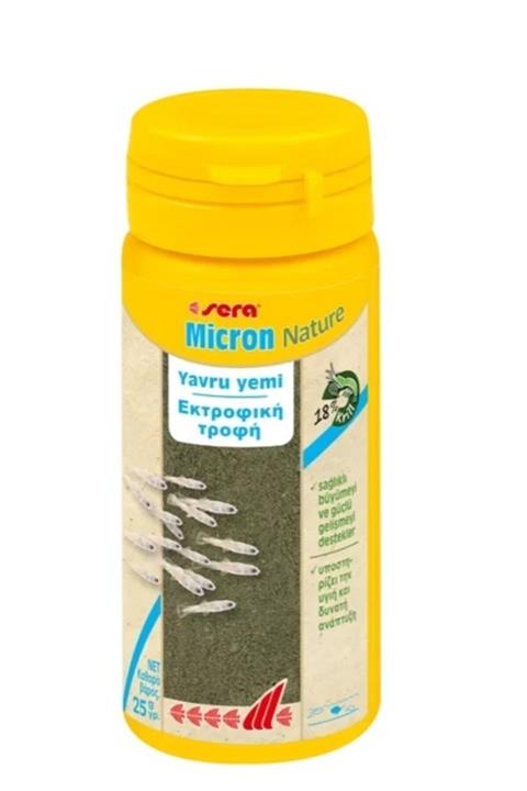 SERA Micron Nature 50 Ml ( Yavru Büyütme Yemi )