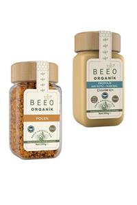 BEE'O 2 Li Set Organik Propolis Arı Sütü Ham Bal (çocuklar Için) 190 G - Organik Polen 150 G