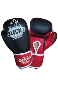 By Leon 1982 Leon Classic Kick Boks, Muay Thai Ve Boks Eldiveni Siyah Kırmızı Byl.2501.bk.rd