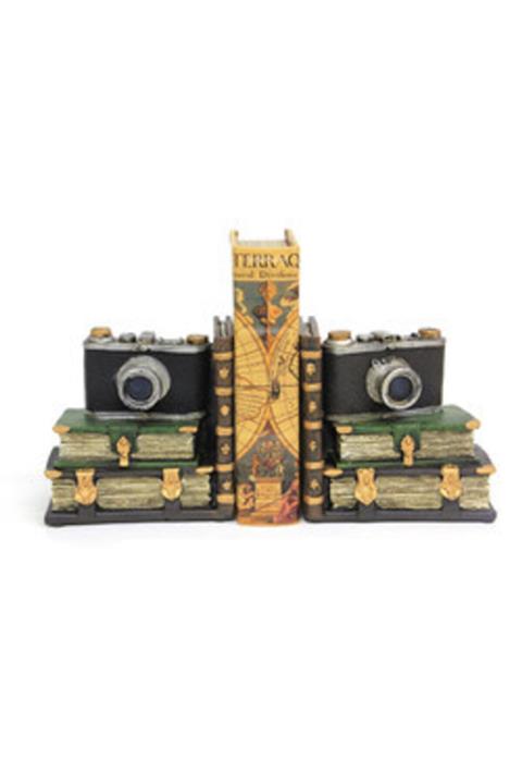 Self Design Kitap Stoper Kitap Ve Fotoğraf Makinesi