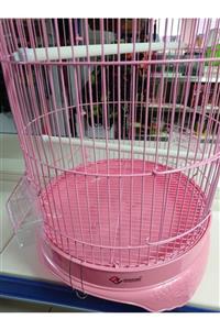 Dayang Pembe Silindir Kafes 33,3x33,3x70 Cm