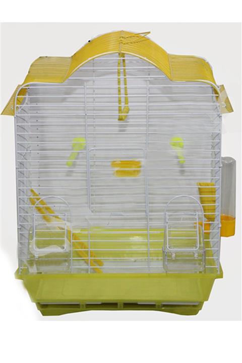 usmtekno Kuşkafesi Muhabbet Kuşu Kafesi Kanarya Hint Bülbül Kafesi Sarı