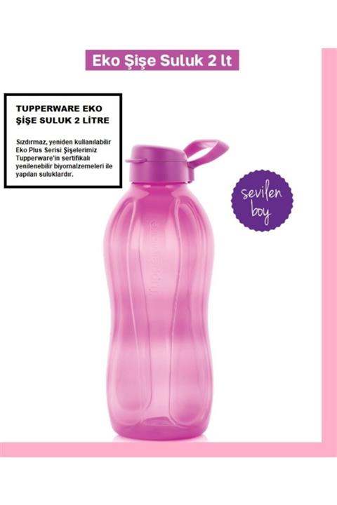 Tupperware Eko Şişe 2 Litre Su Ve Detoks Şişesi (1 ADET)
