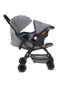 BabyHope Bh-3076 Lavida Plus Travel Sistem Bebek Arabası Kırmızı