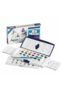 Daler Rowney Aquafine Suluboya 18+2 Renk Tüp Ve 1/2 Tablet Set