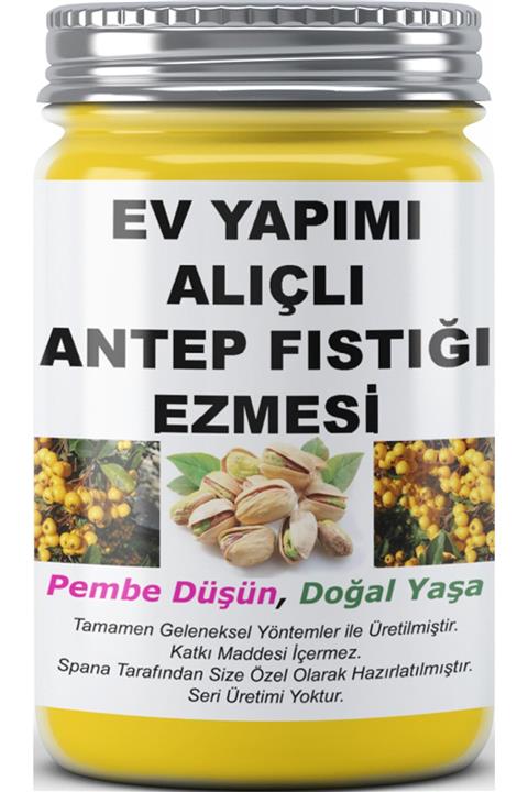 SPANA Alıçlı Antep Fıstığı Ezmesi Ev Yapımı Katkısız 330 gr