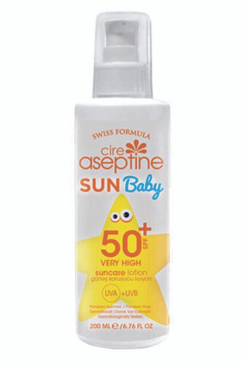 CIRE ASEPTINE Gunes Baby 50spf 200ml