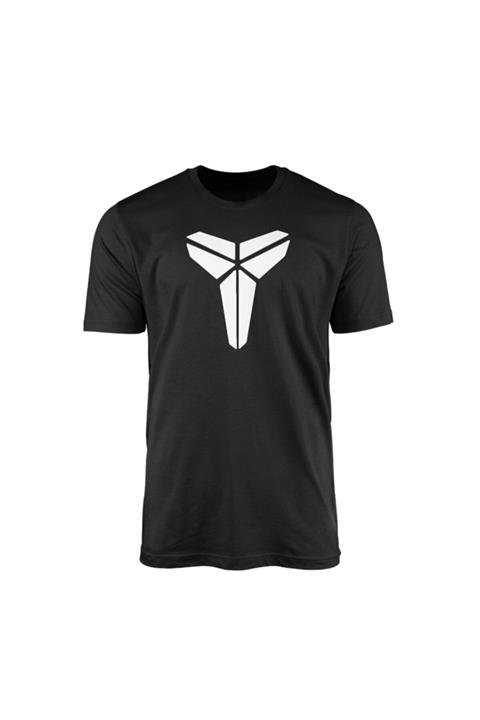 NSJ SPORTIVE Unisex Siyah Kobe Logo T-shirt