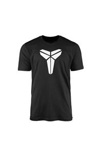 NSJ SPORTIVE Unisex Siyah Kobe Logo T-shirt