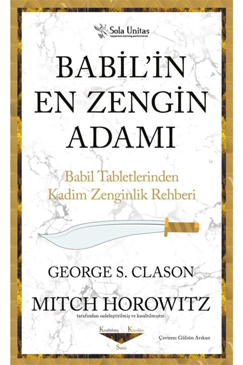 Sola Yayınları Babil'in En Zengin Adamı & Babil Tabletlerinden Kadim Zenginlik Rehberi