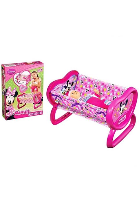DEDE Toys Minnie Mouse Kalpli Beşik Seti