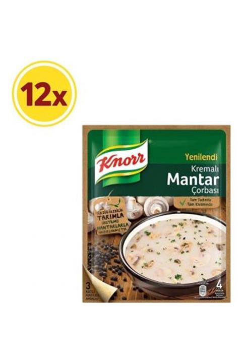 Knorr Kremalı Mantar Çorbası 63 Gr*12 Li