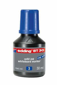 Edding Mavi Beyaz Tahta Kalemi Mürekkebi 30 ml Bt30